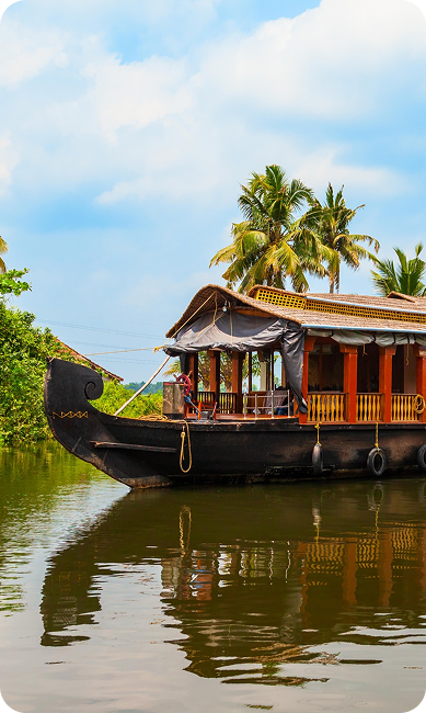 Alleppey Kerala houseboat backwaters South India school tour from Bangalore